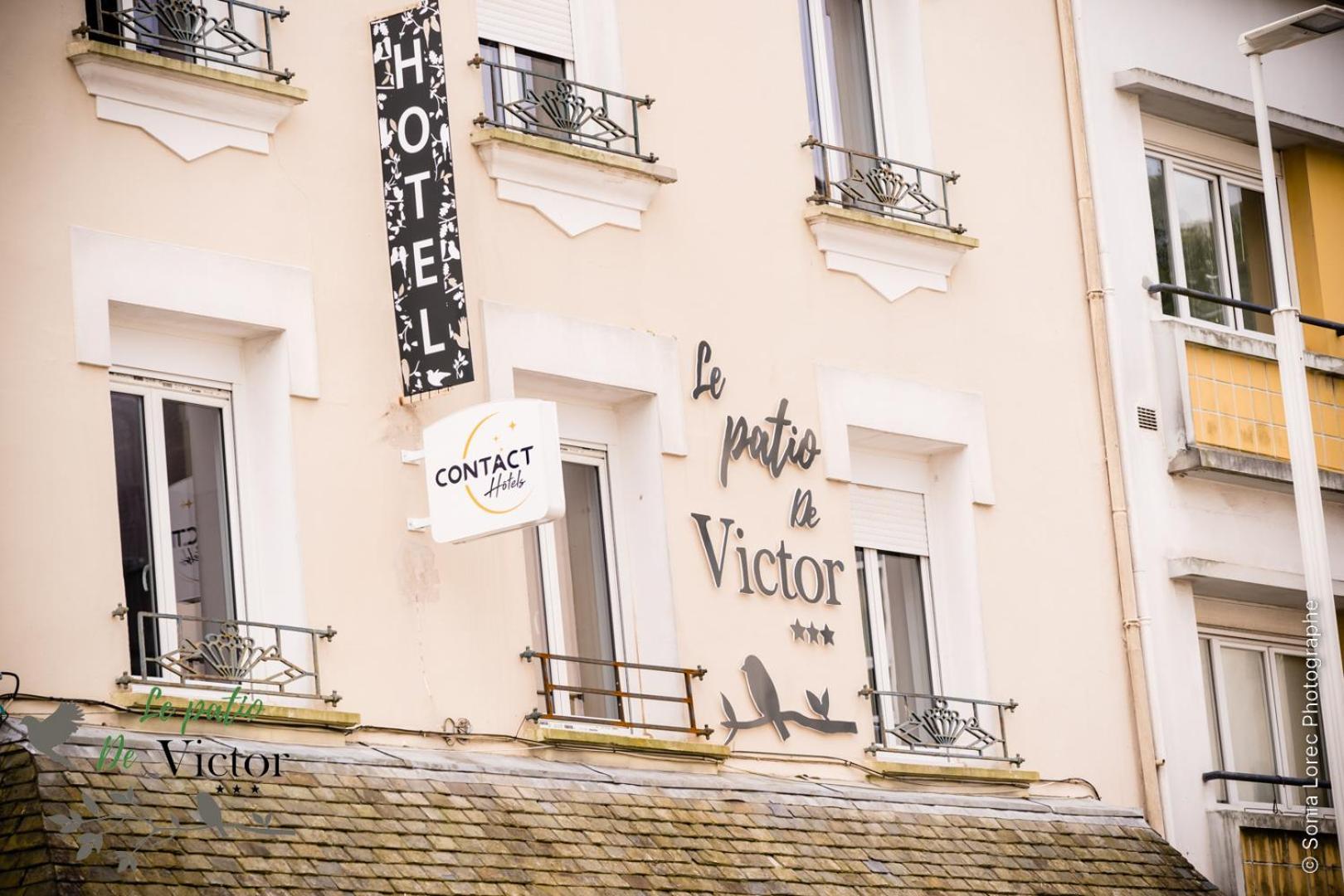 Hotel Le Patio De Victor, Лорьян Экстерьер фото